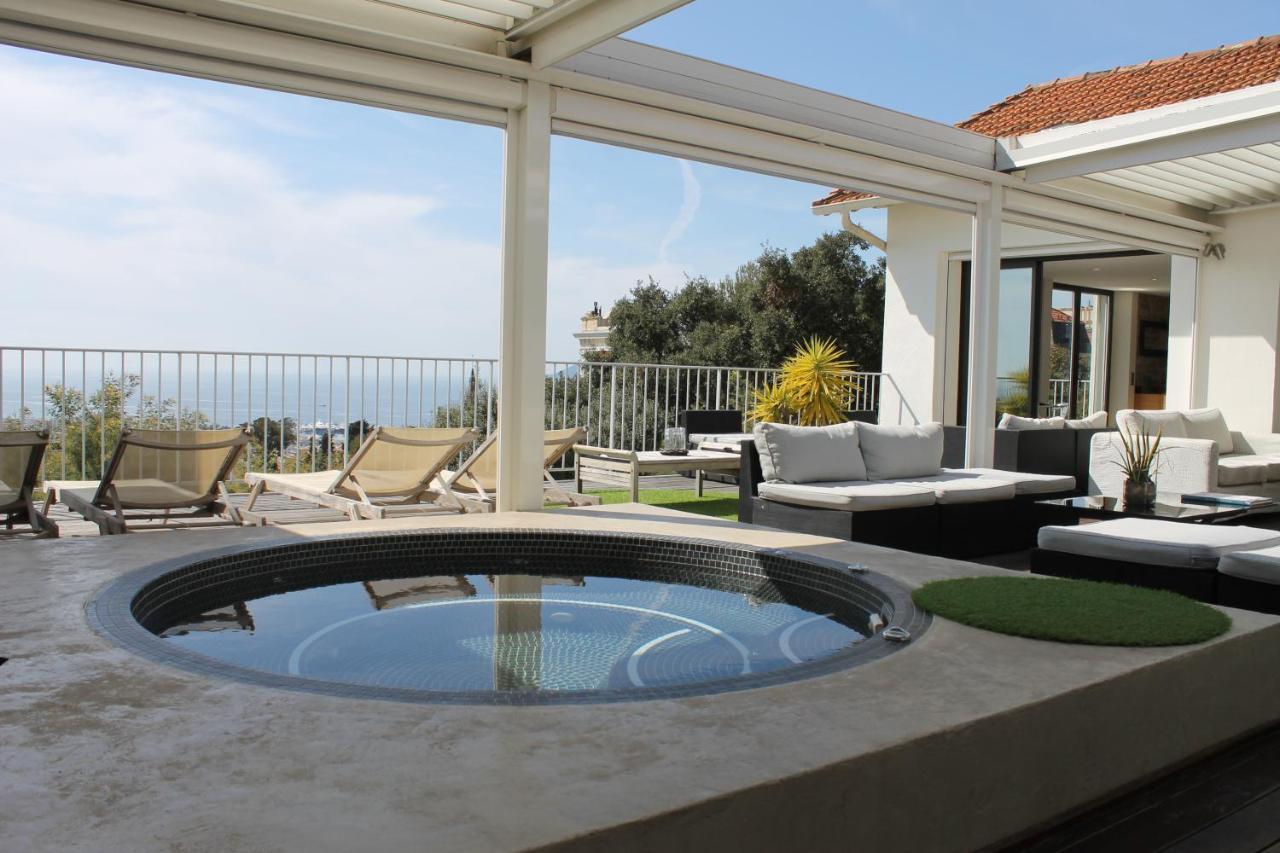 Apartment Rooftop Grande Terrasse Jacuzzi Vue Cannes